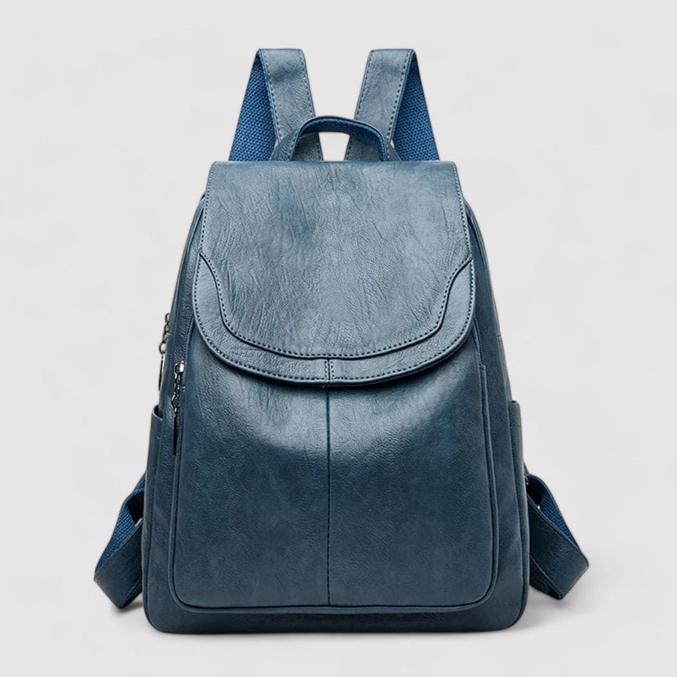 Luxe Leren Anti-Diefstal Rugzak