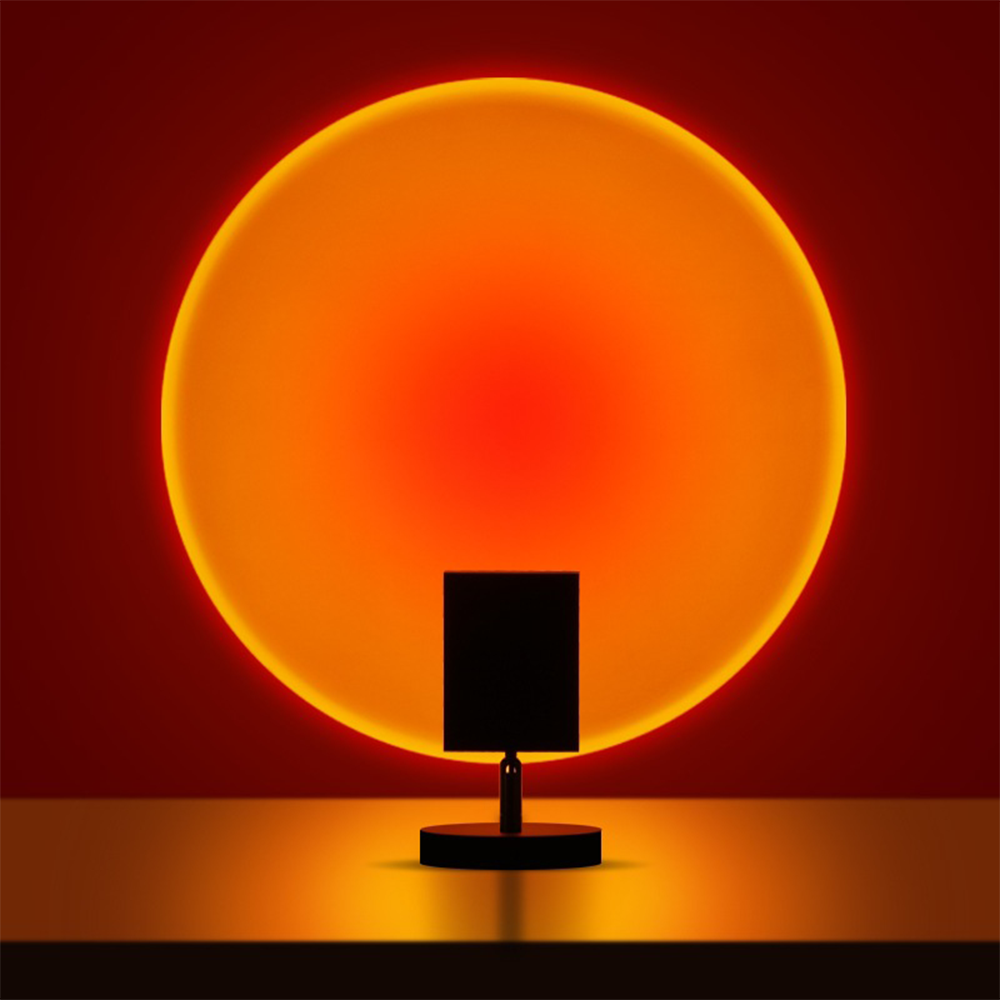 Sunset Glow - Retro zonsondergang tafellamp