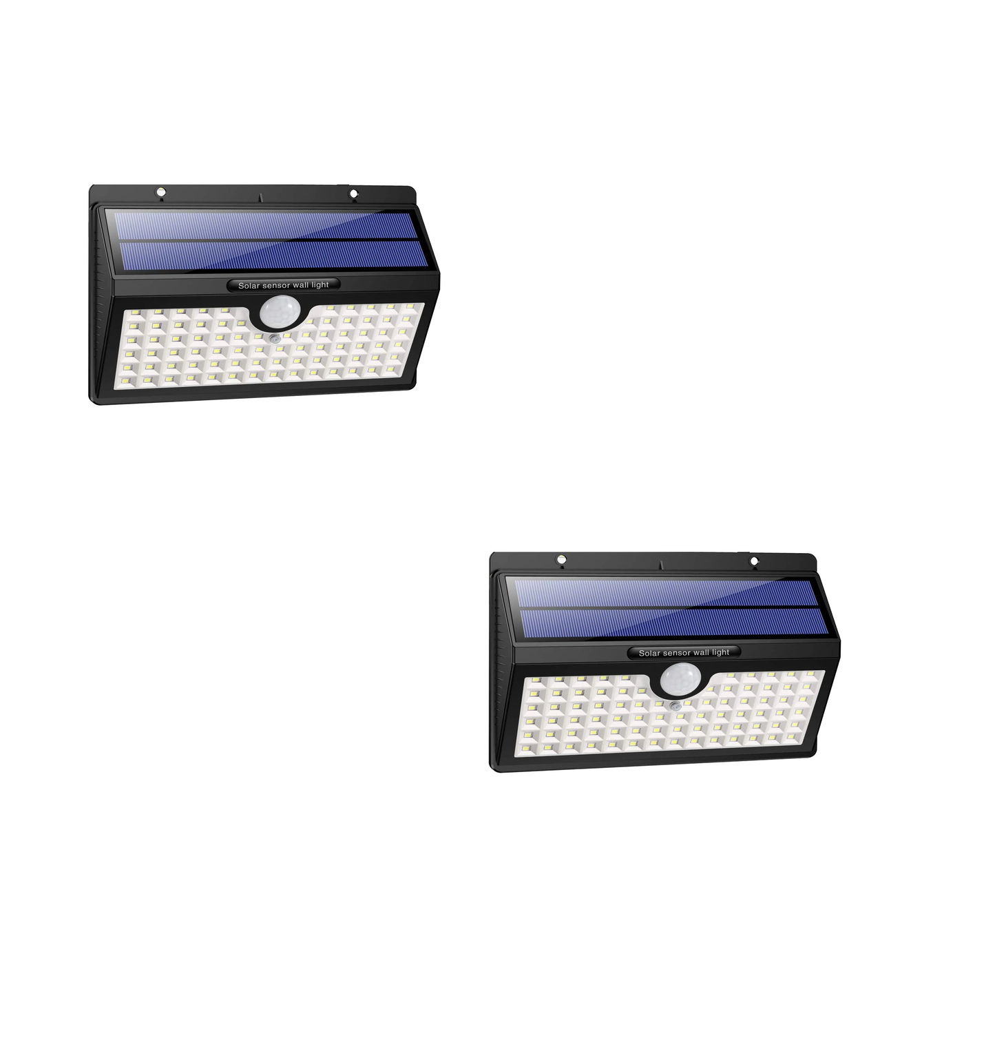 Zonnepaneel Buitenlamp met Bewegingssensor – 78 LED – IP65 Waterdicht – 4 Lichtstanden – Wandmontage
