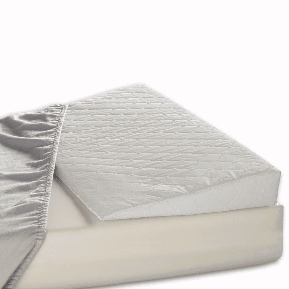 Safe Lift Baby Wiegkussen – 14° Helling voor Reflux en Betere Ademhaling – Waterdicht en Anti-Slip – Past Onder Standaard Matras