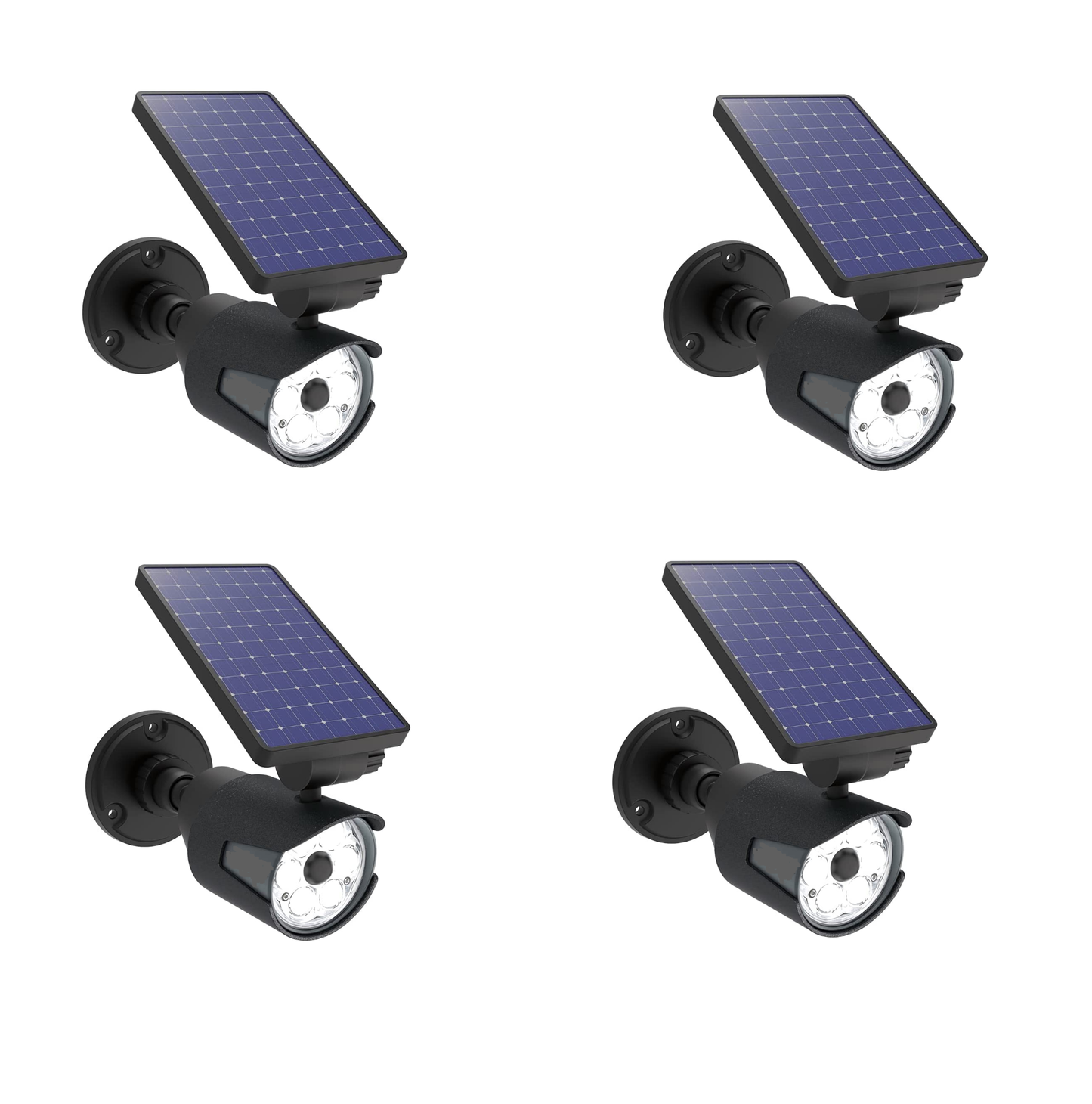 Zonnepaneel Buitenlamp met Bewegingssensor – 78 LED – IP65 Waterdicht – 4 Lichtstanden – Wandmontage