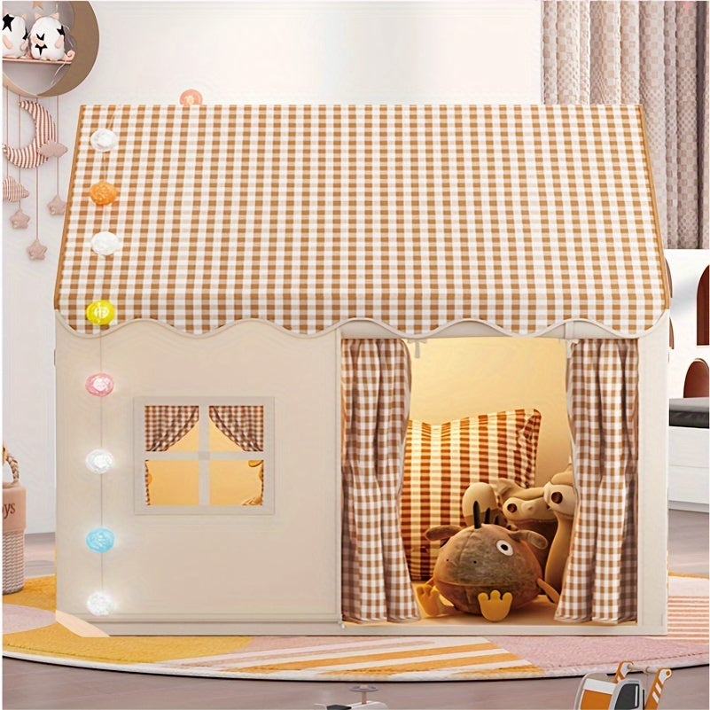 Kinderspeelhuis Binnen & Buiten – Ruim en Lichtgewicht – 130x120x100 cm – Tent Speelhuisje van Polyester & PVC