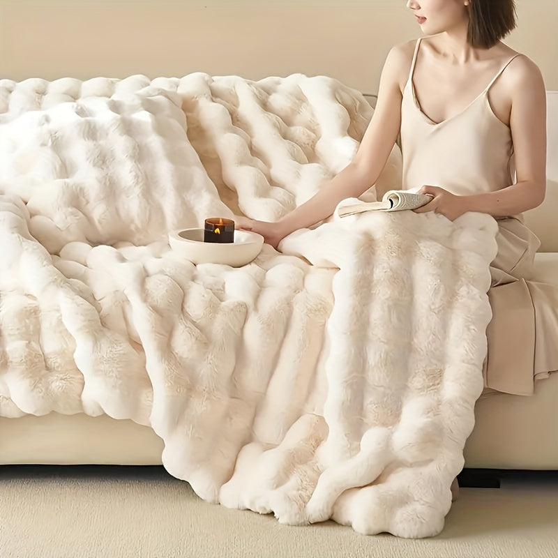 Luna Fleece - Luxe Faux Fur Dekentje