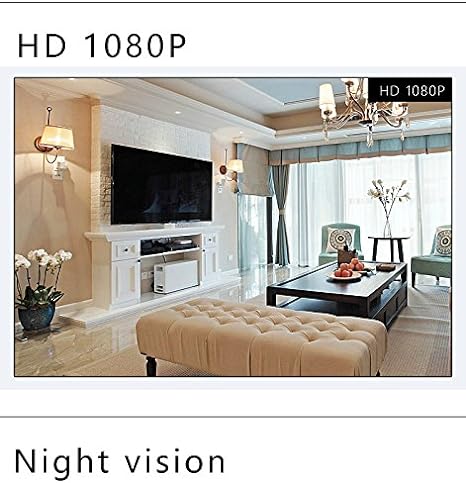 Mini Draadloze Beveiligingscamera 1080P – WiFi IP Camera voor Binnen & Buiten – App-bediening – SD-kaart Ondersteuning – iPhone & Android