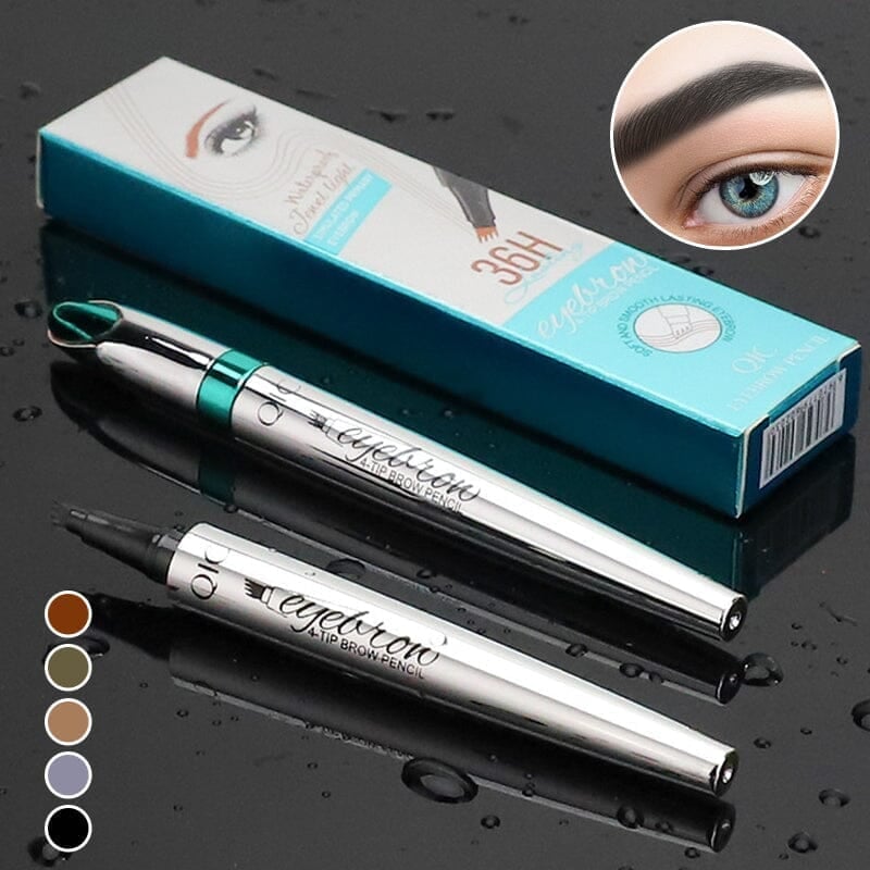 ArchDefine 3D Waterproof Wenkbrauwpen met 4-Puntige Tip – Langhoudend Microblading Effect zonder Pijn