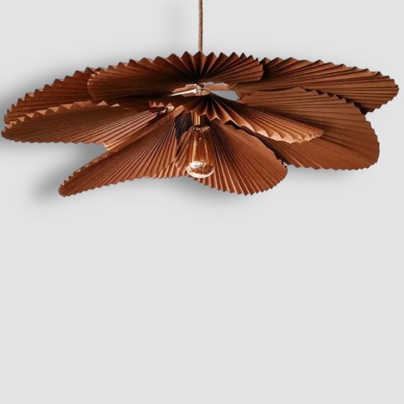 Art deco flower chandelier