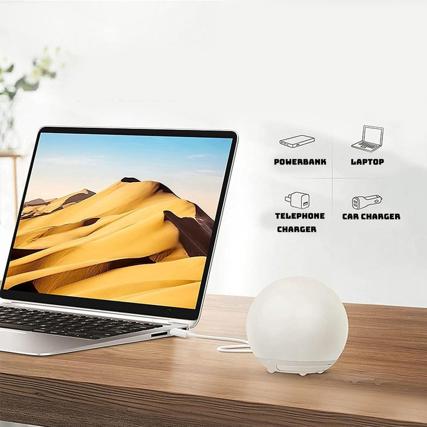 Borstvoedings Nachtlampje – BPA-vrij Siliconen – Traploze Aanraakdimmer – Oogvriendelijk & Draagbaar – USB Oplaadbaar