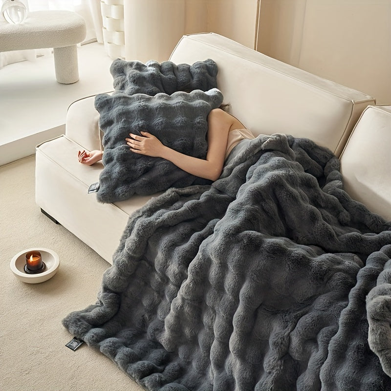 Dubbelzijdige Fleece Deken - Zachte Warme Fleede Deken