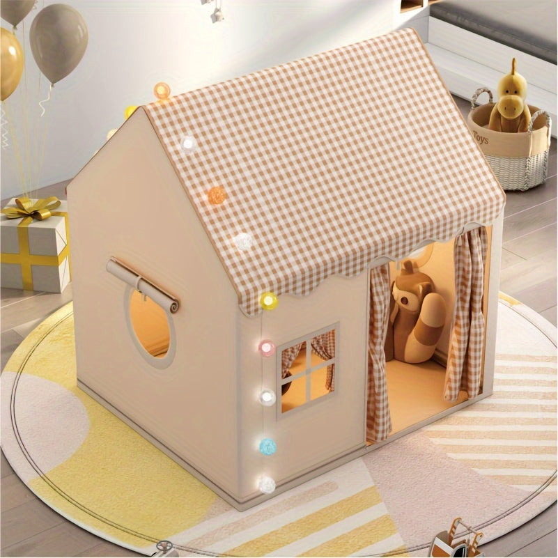 Kinderspeelhuis Binnen & Buiten – Ruim en Lichtgewicht – 130x120x100 cm – Tent Speelhuisje van Polyester & PVC