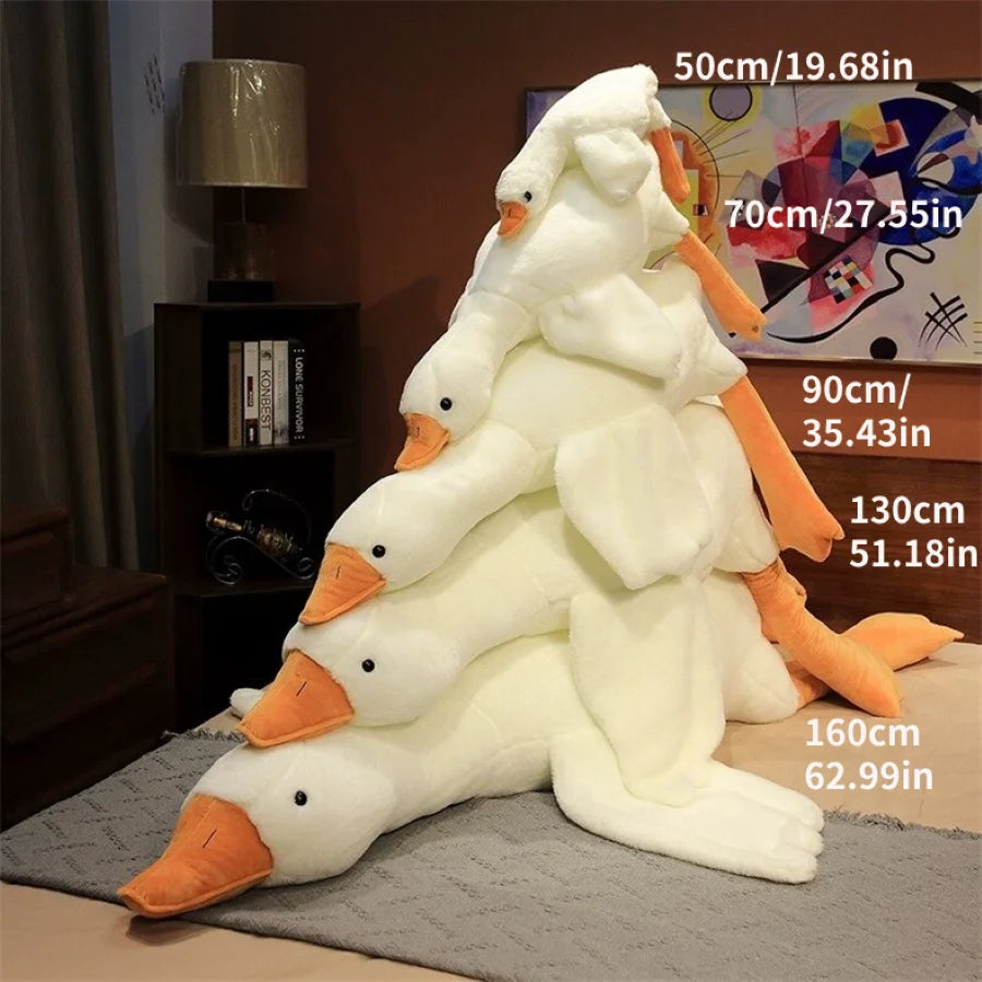 Ganzenpluche Knuffeldier Schattige Eend Knuffel