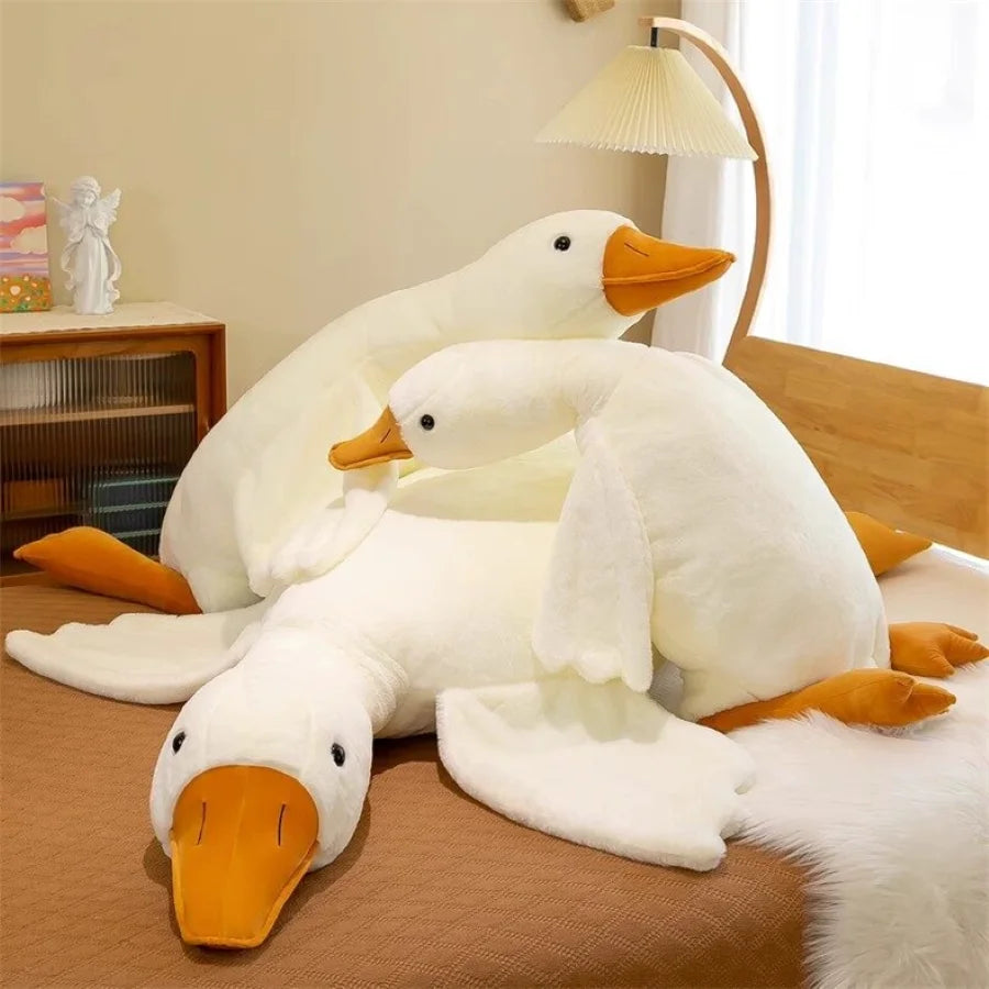 Ganzenpluche Knuffeldier Schattige Eend Knuffel