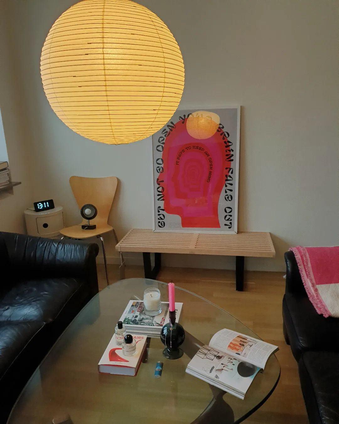 Akari A-serie Hanglamp – Japanse Papieren Lantaarn – Mid-Century Modern – E27 Fitting – Diverse Maten