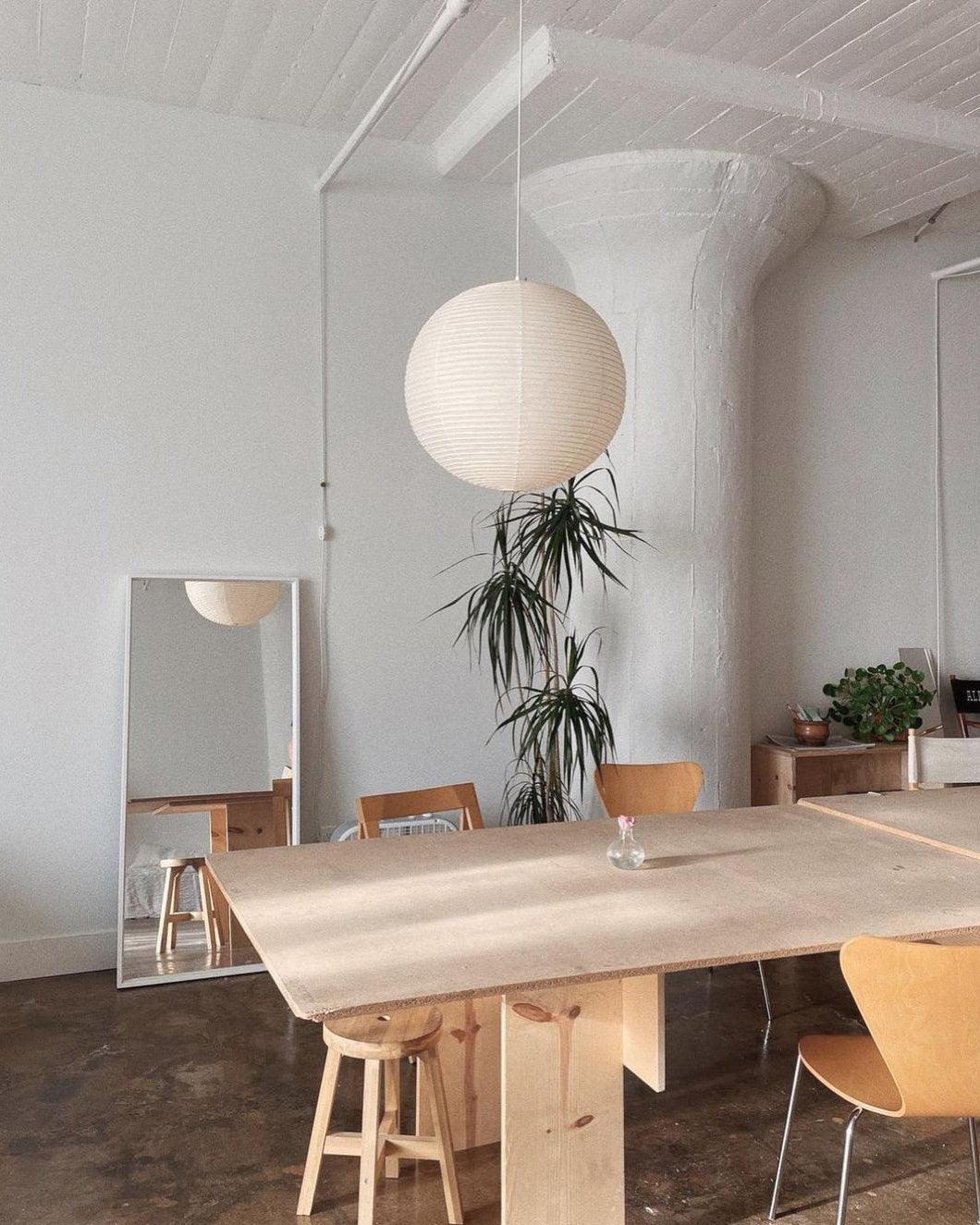 Akari A-serie Hanglamp – Japanse Papieren Lantaarn – Mid-Century Modern – E27 Fitting – Diverse Maten