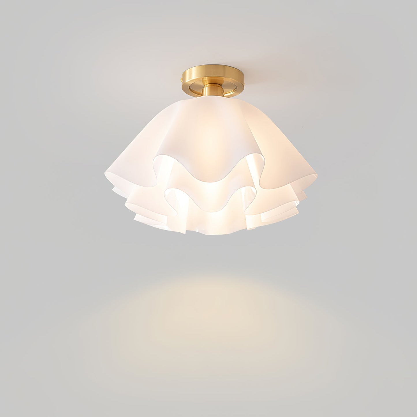 Bloemvormige plafondlamp
