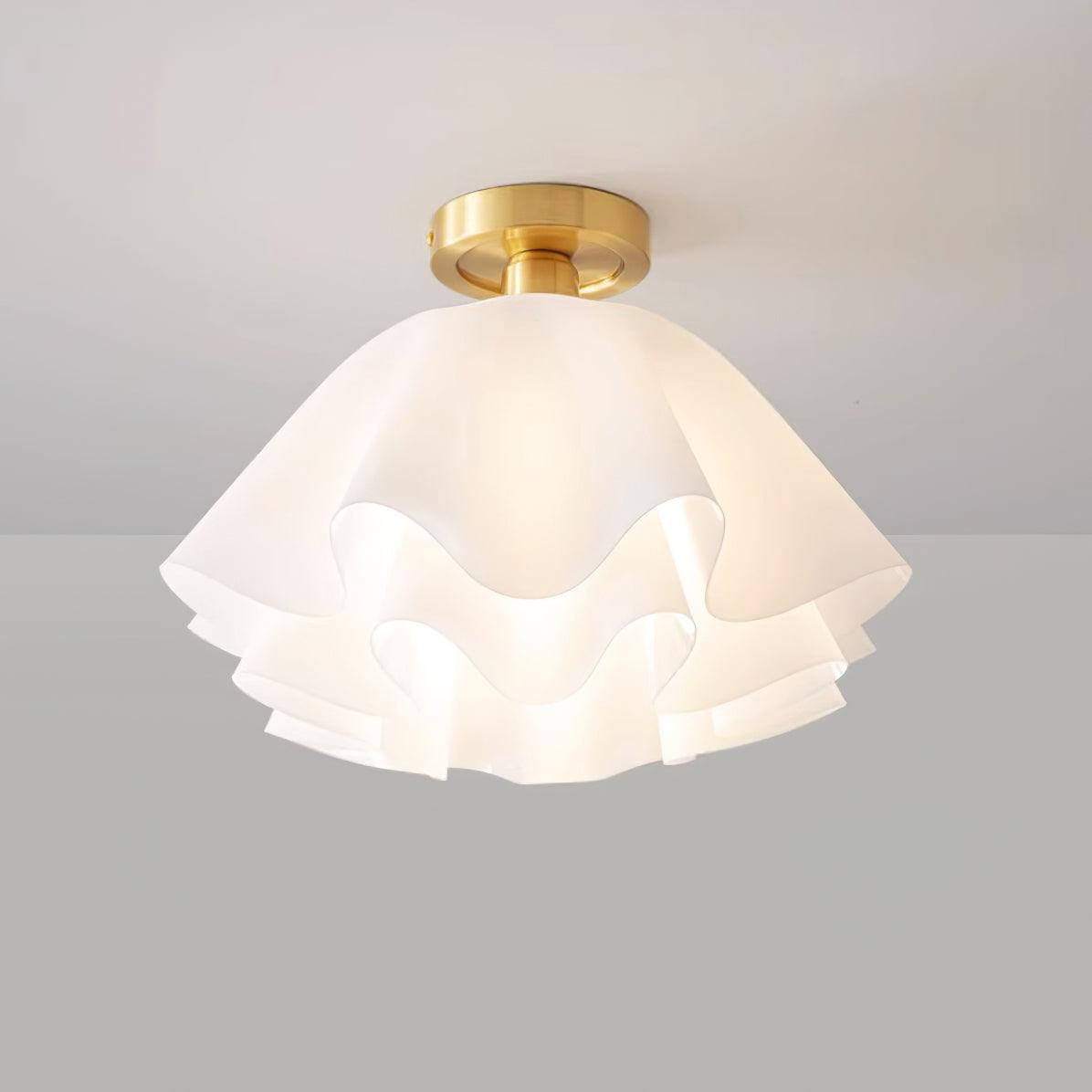 Bloemvormige plafondlamp
