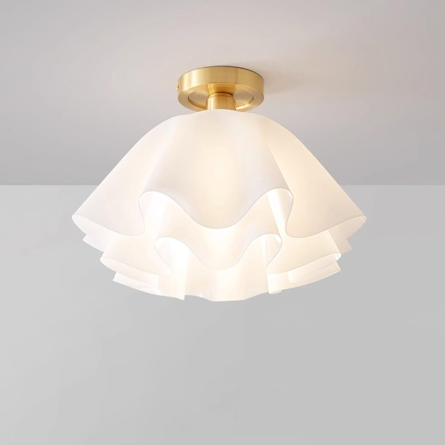 Bloemvormige plafondlamp