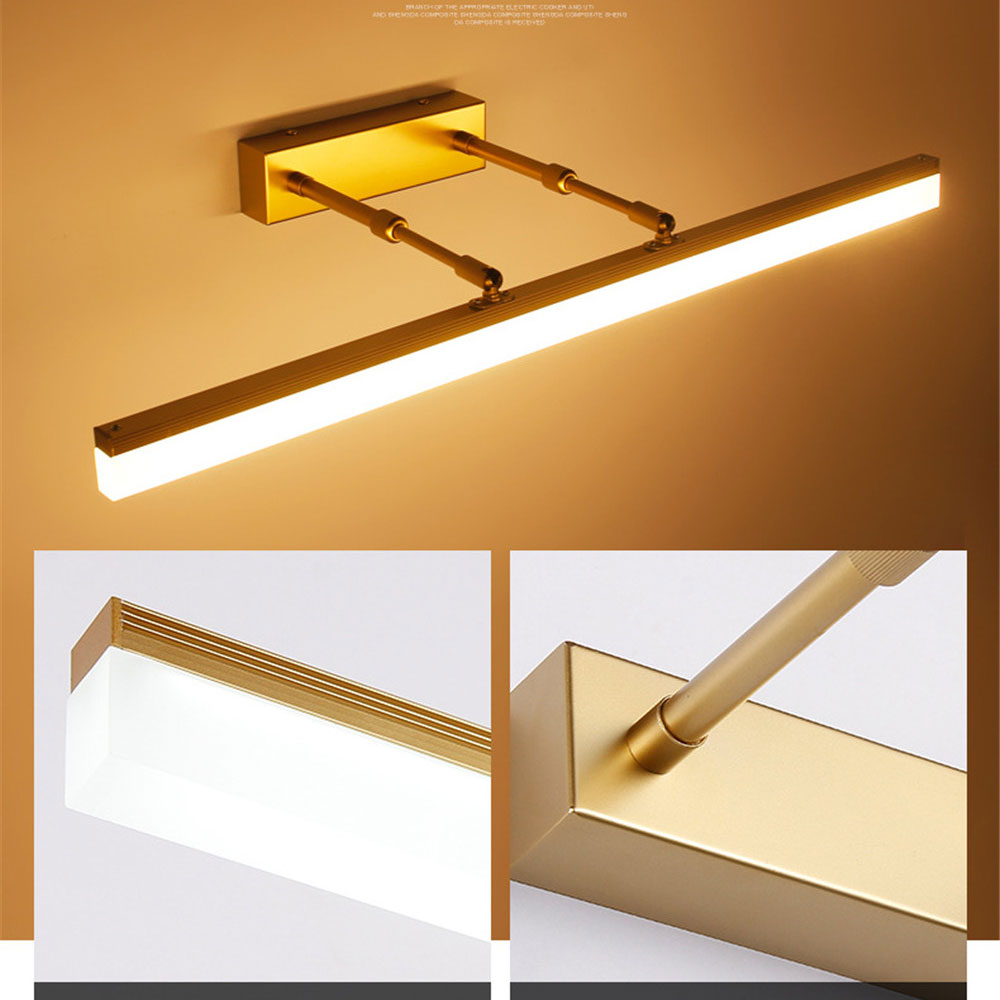Moderne LED waterdichte wandlamp voor badkamer en spiegel