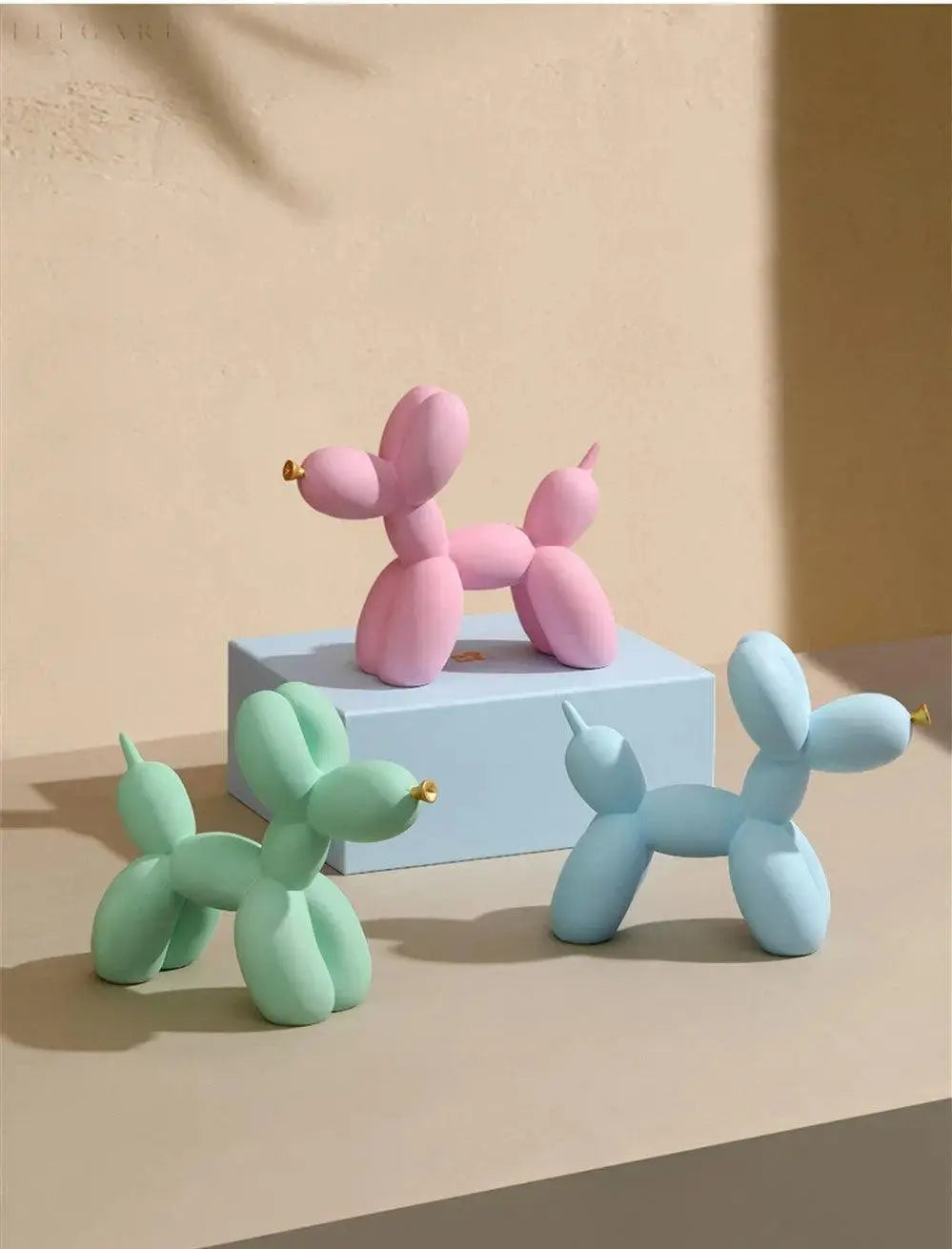 Haku - Ballonornament met goude snuit