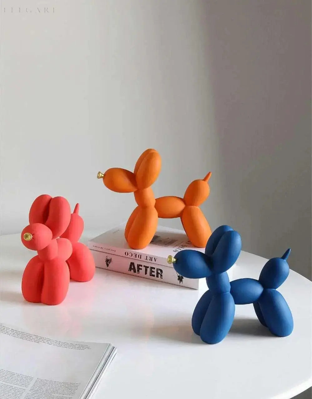 Haku - Ballonornament met goude snuit