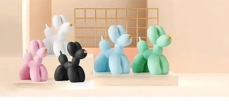 Haku - Ballonornament met goude snuit