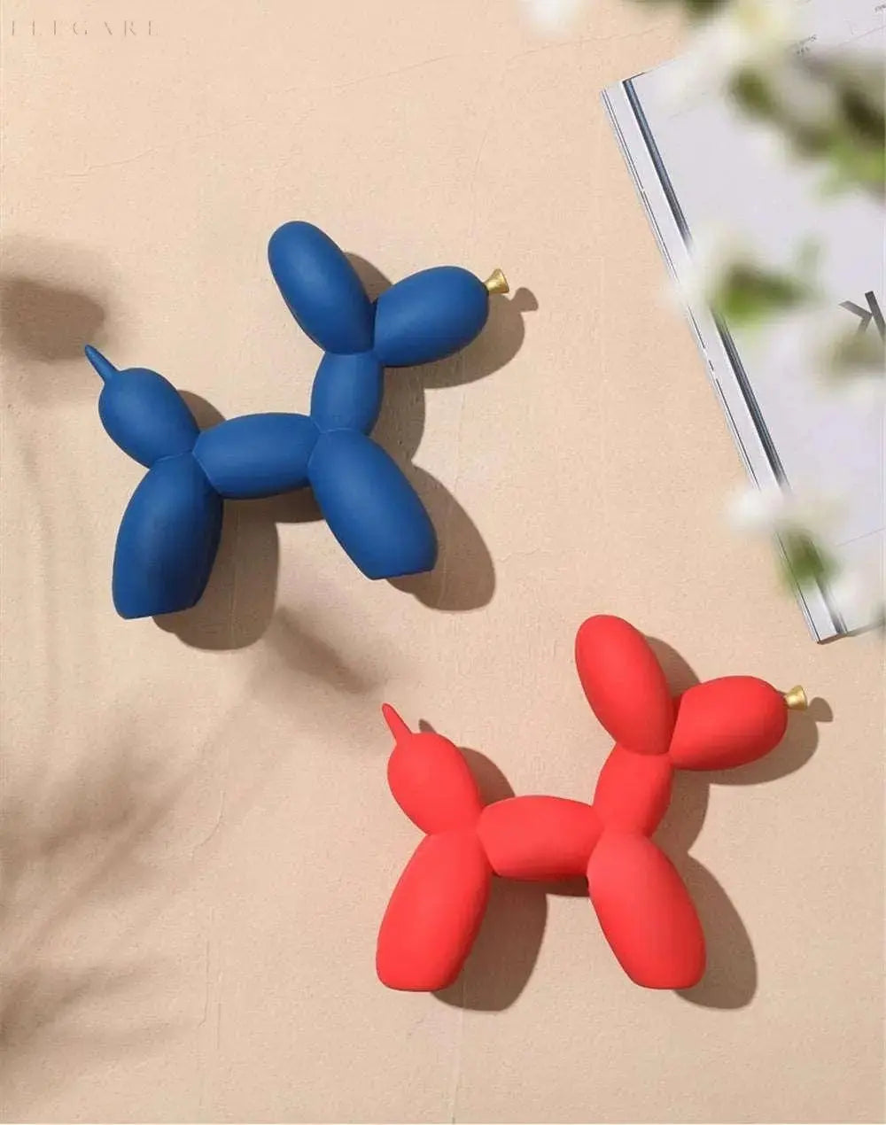 Haku - Ballonornament met goude snuit