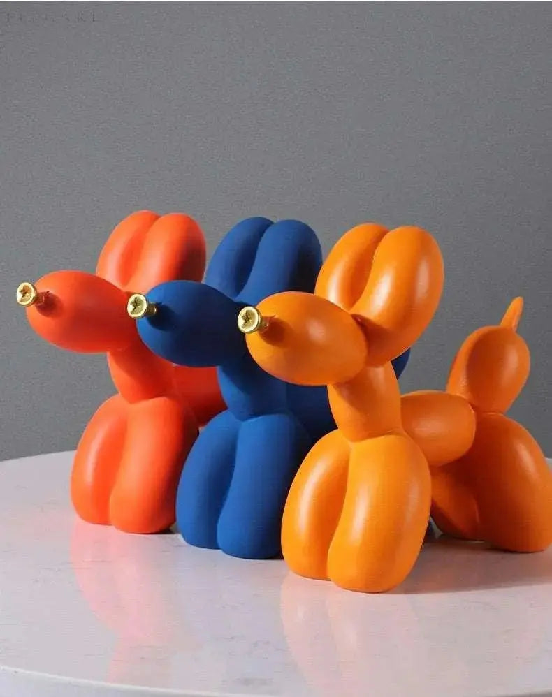 Haku - Ballonornament met goude snuit