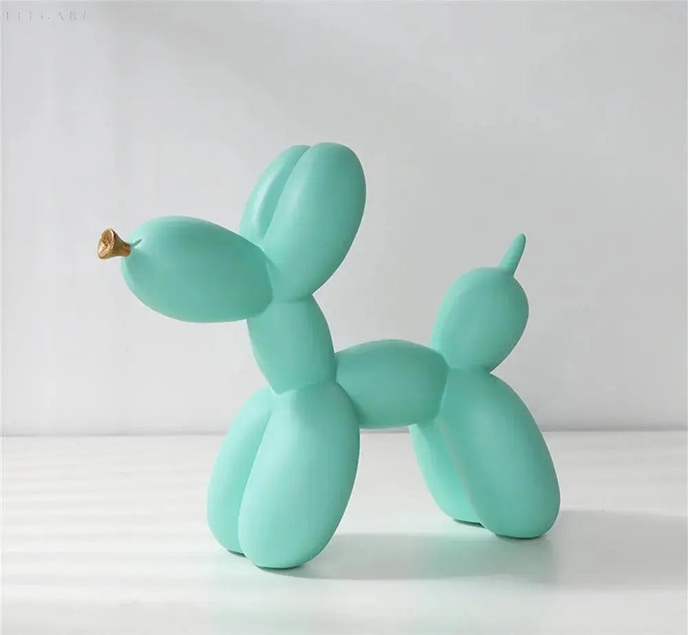 Haku - Ballonornament met goude snuit