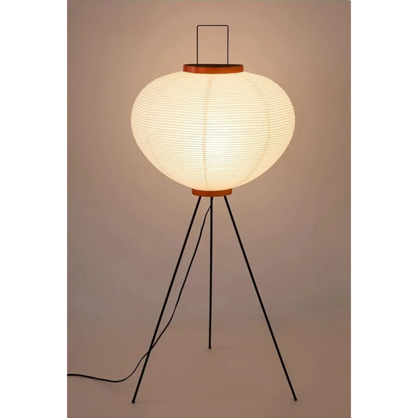 Japandi Designer Vloerlamp van Rijstpapier