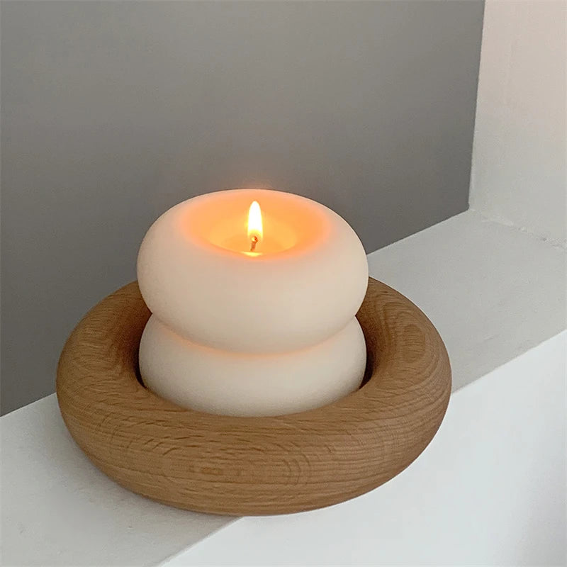 Donut Cirkels Aromatherapie Kaarsen