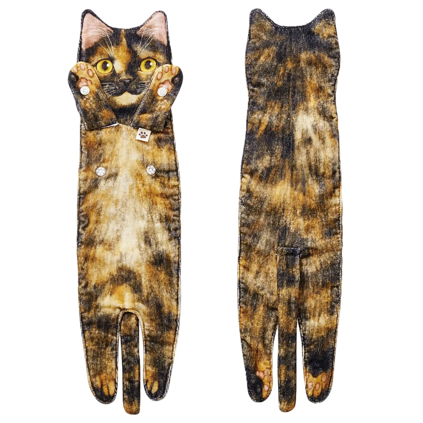 Grappige Kat Handdoekjes Badkamer Handdoek Met Hangende Lussen Snel Droog