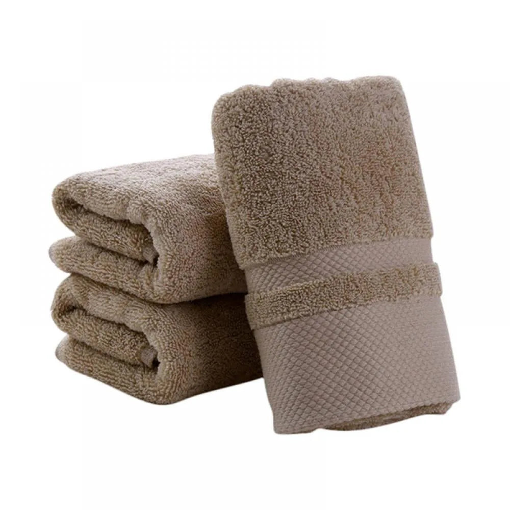 1Pc 35X75Cm Katoenen Handdoeken, Badkamer Handdoeken Set,Ultra Zacht En Zeer Absorberend,