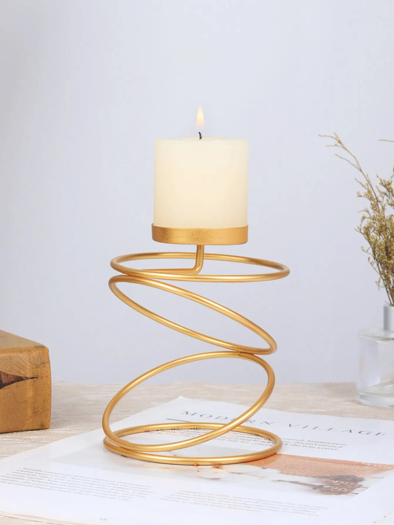 Luxe Stijl Metalen Kandelaars Eenvoudige Gouden Bruiloft Decoratie