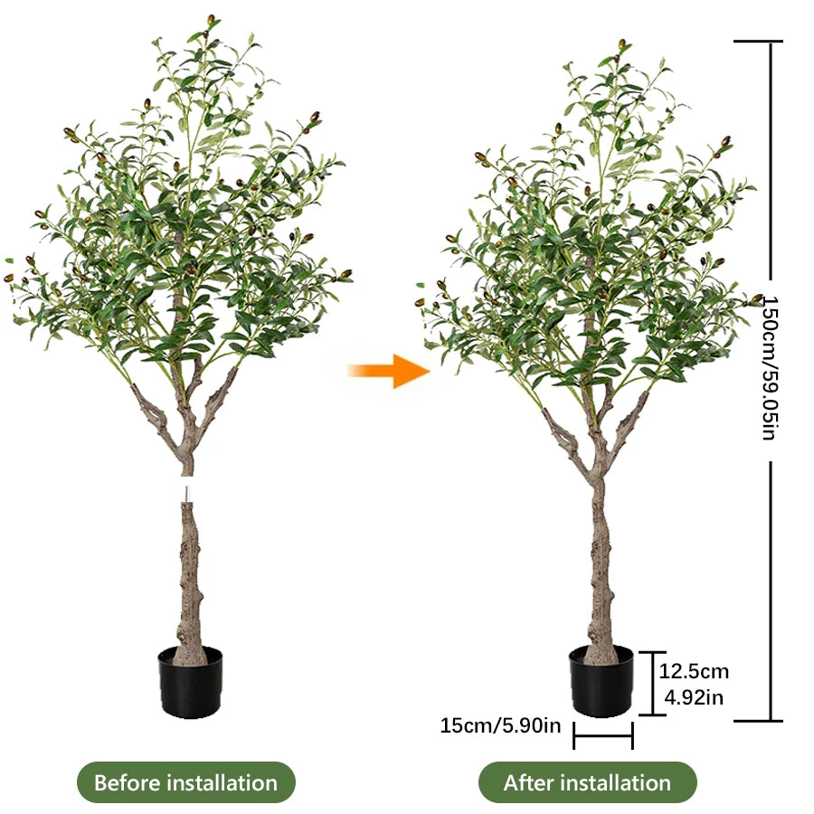 Kunstplant Ficus Groen