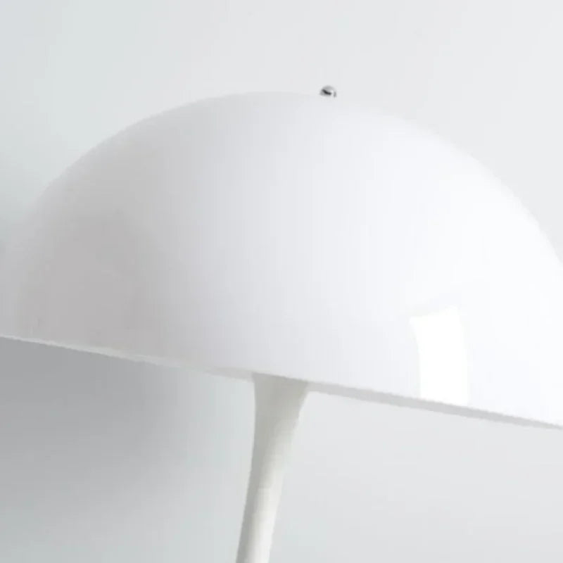 Nordic Deens Design LED Paddenstoel Vloerlamp – Glas & IJzer – 21-30W – Voor Woonkamer, Slaapkamer & Foyer