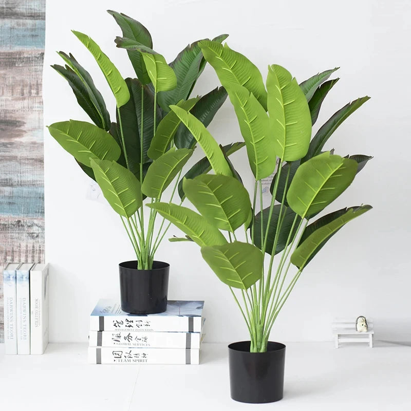 Kunstmatige Planten Grote Tropische Palmboom Nep Bananenplanten