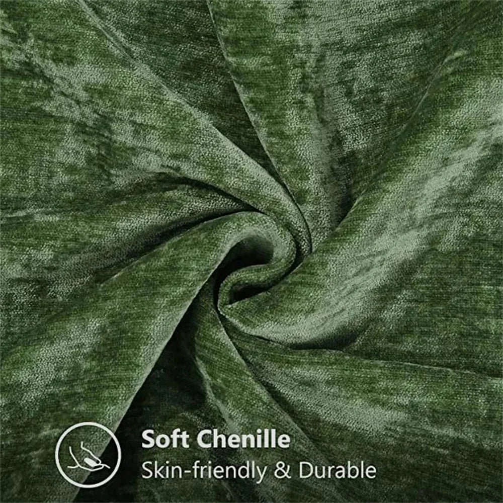 Olanly Chenille Kussenhoes Bank Decoratieve Sierkussensloop Zachte Luxe