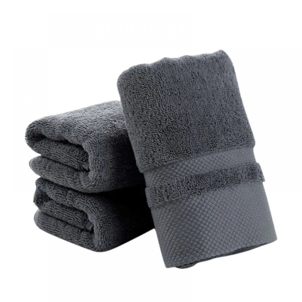 1Pc 35X75Cm Katoenen Handdoeken, Badkamer Handdoeken Set,Ultra Zacht En Zeer Absorberend,