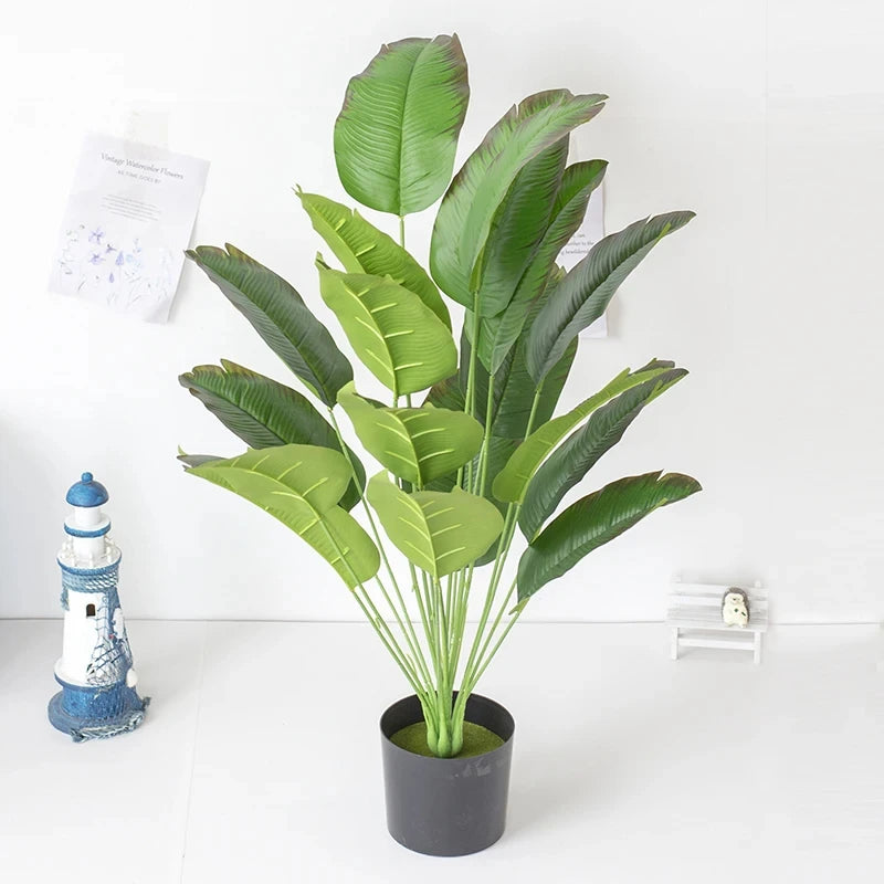Kunstmatige Planten Grote Tropische Palmboom Nep Bananenplanten