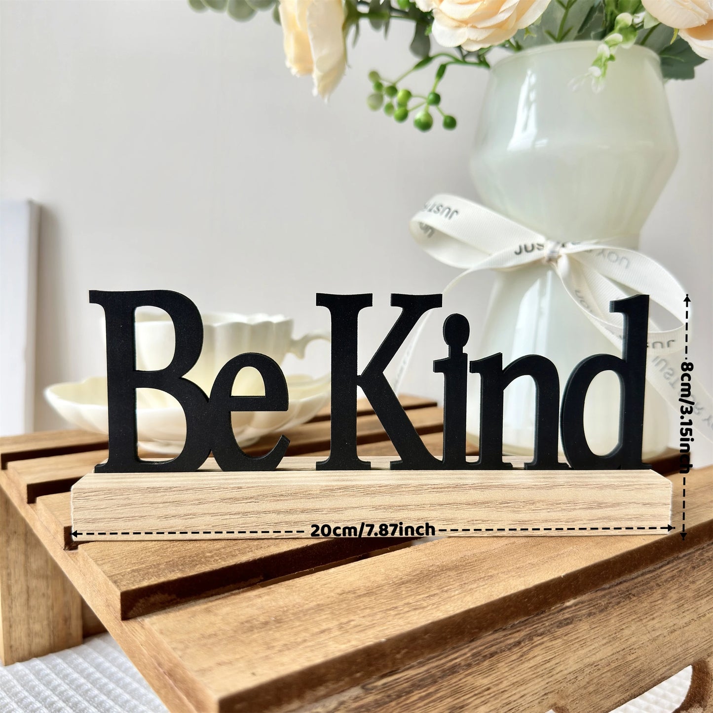 Inspirerend Zwart Houten Tafelbord-Motiverend Interieur Middelpunt