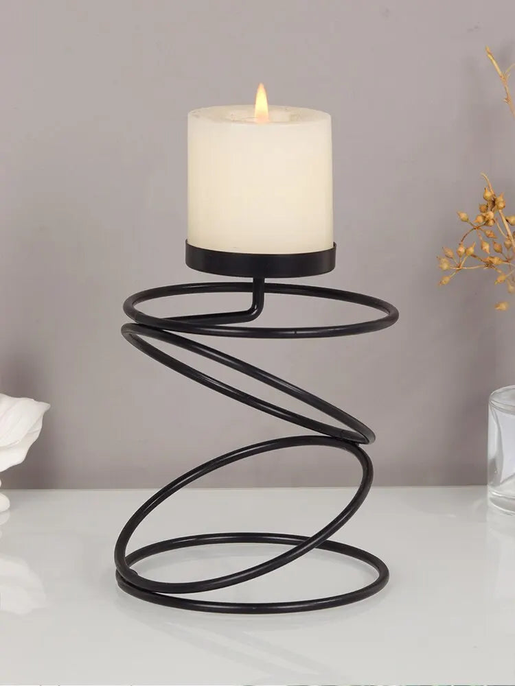 Luxe Stijl Metalen Kandelaars Eenvoudige Gouden Bruiloft Decoratie