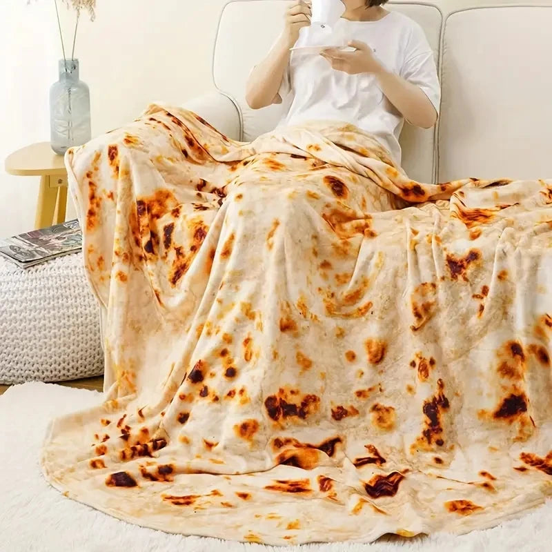 Pannenkoek Patroon Flanellen Deken, Dutje Deken Warm