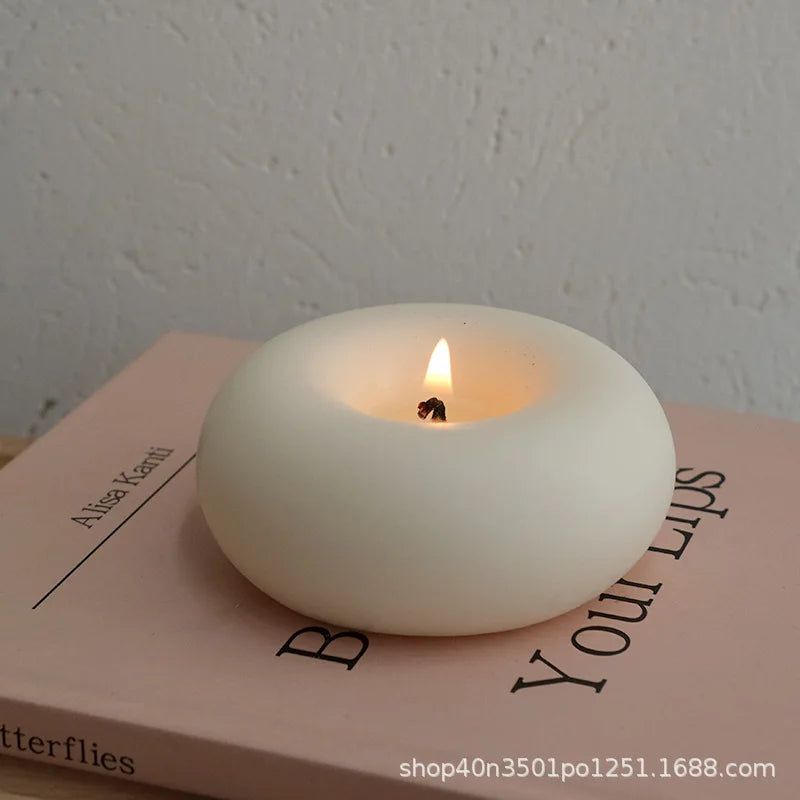 Donut Cirkels Aromatherapie Kaarsen