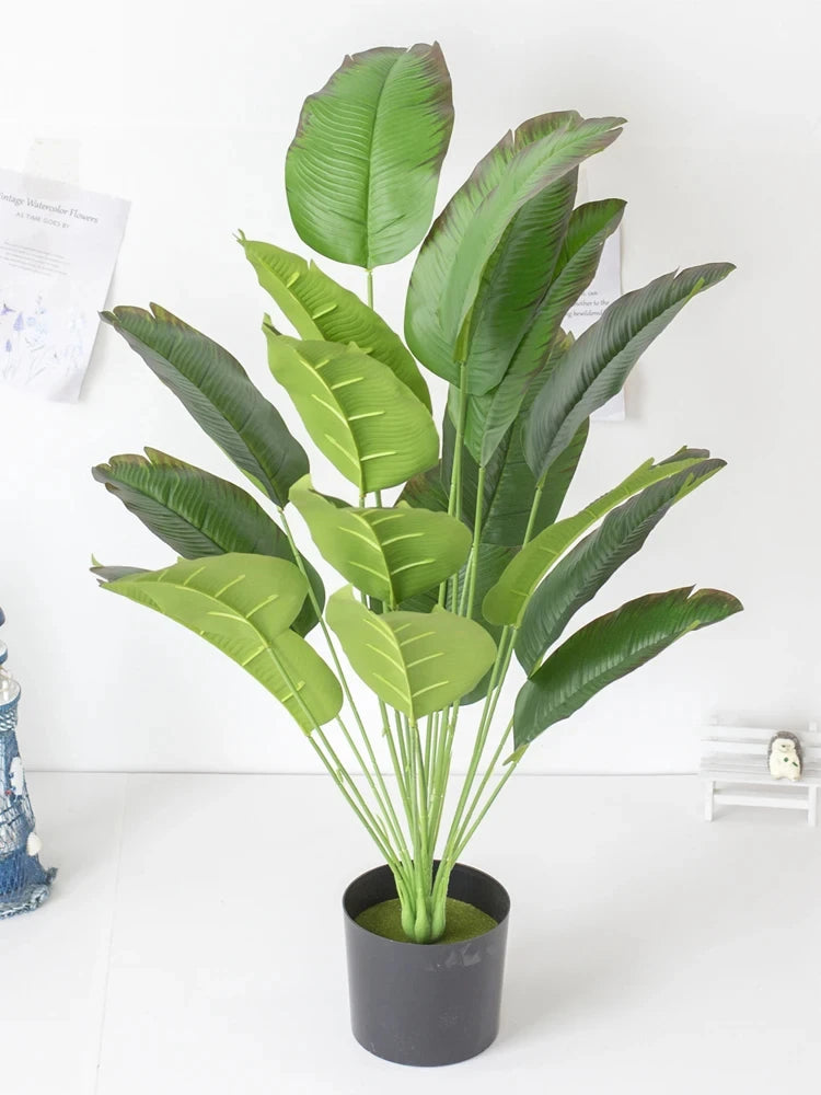 Kunstmatige Planten Grote Tropische Palmboom Nep Bananenplanten
