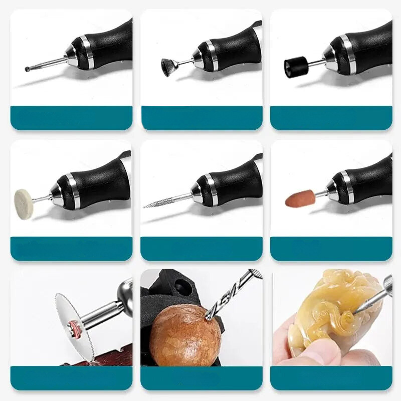 RotarPro Draagbare Mini Rotatiegereedschap – Multifunctioneel, Snel en Precisie voor DIY Projecten
