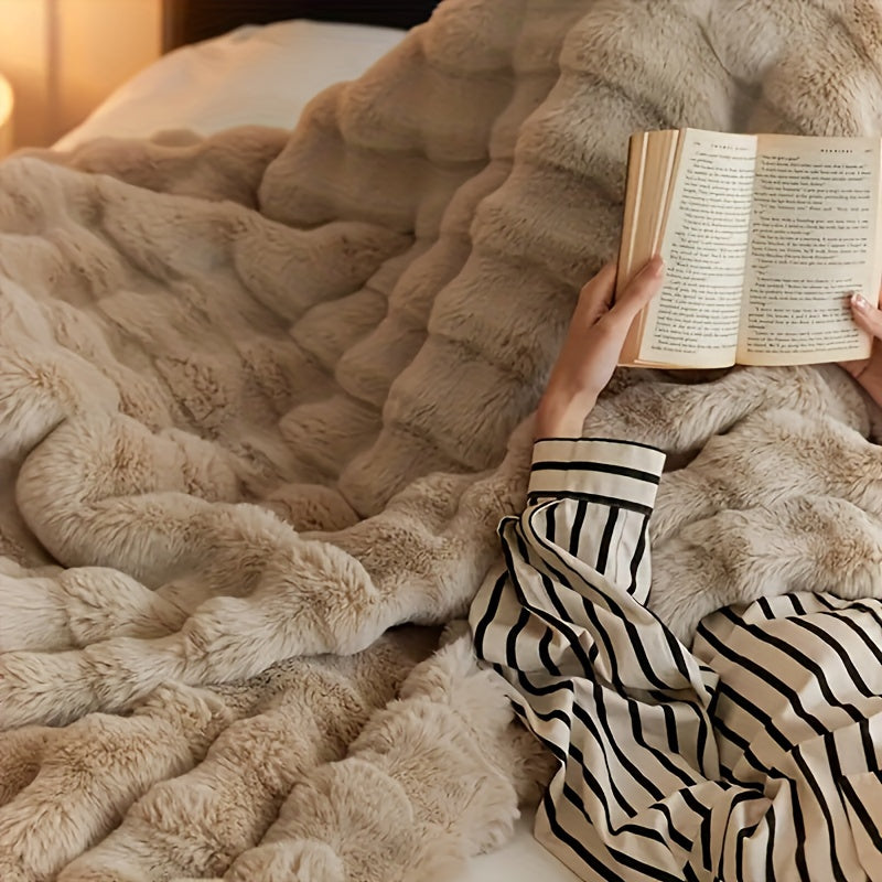 Luna Fleece - Luxe Faux Fur Dekentje