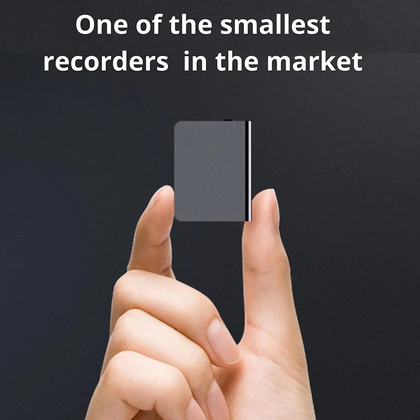 Mini Voice Recorder – Draagbare Spraakrecorder met Geluidsactivatie, 16GB Opslag en Lange Batterijduur