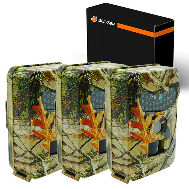 Wildcamera met Nachtzicht – Bewegingsdetectie & Full HD voor Beveiliging en Dierenobservatie