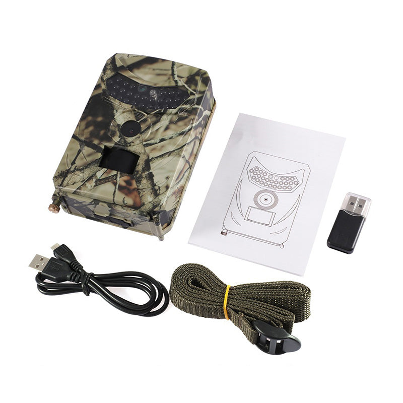 Wildcamera met Nachtzicht – Bewegingsdetectie & Full HD voor Beveiliging en Dierenobservatie