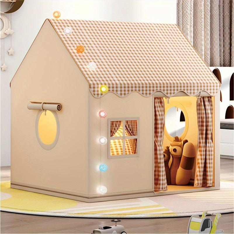 Kinderspeelhuis Binnen & Buiten – Ruim en Lichtgewicht – 130x120x100 cm – Tent Speelhuisje van Polyester & PVC