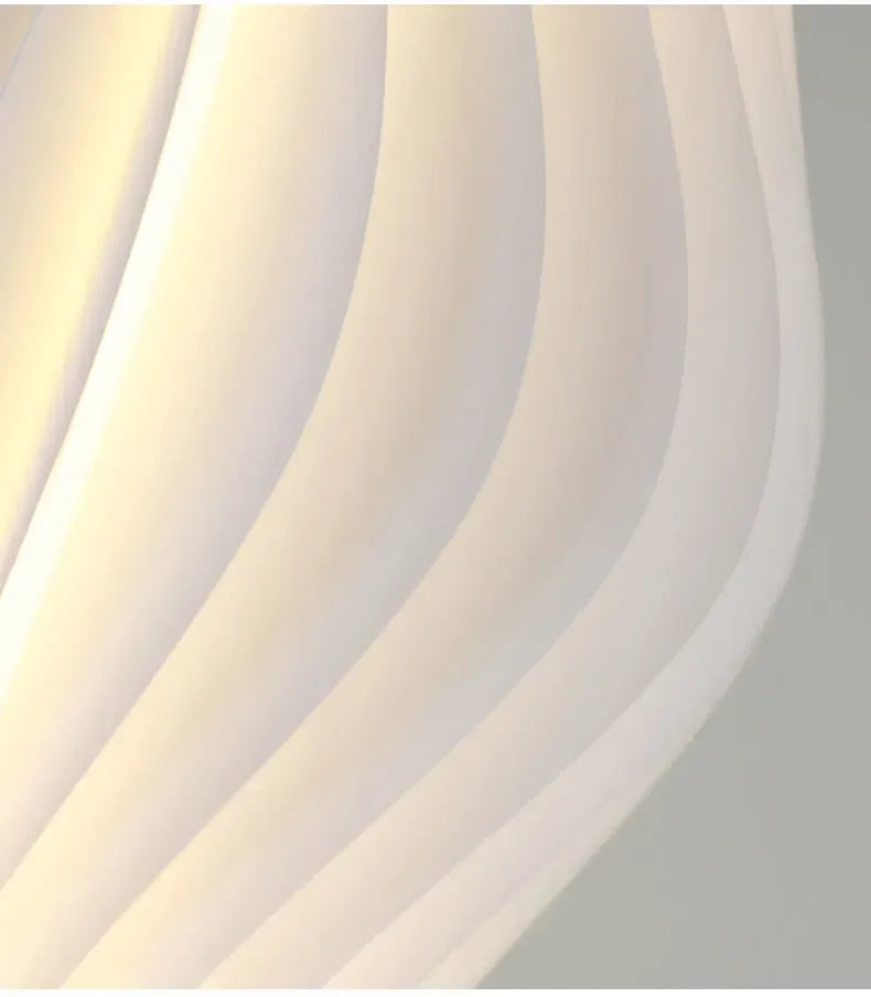 Japandi Golvende Organische Vloerlamp